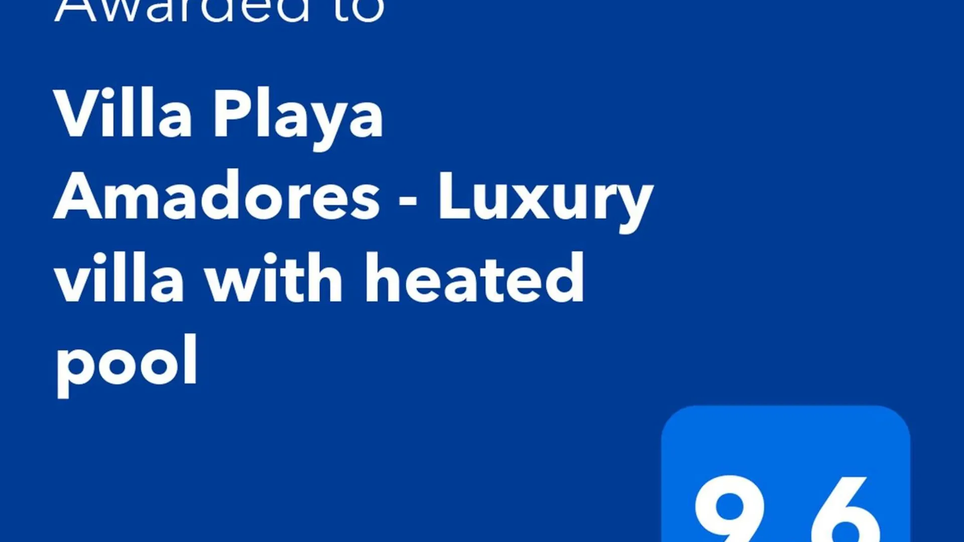 Villa Playa Amadores - Luxury Villa With Heated Pool Puerto Rico